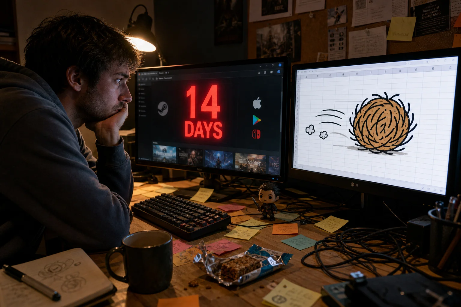 A launch countdown with no marketing plan behind it is how most mobile games begin their journey toward the 97% that never find an audience.