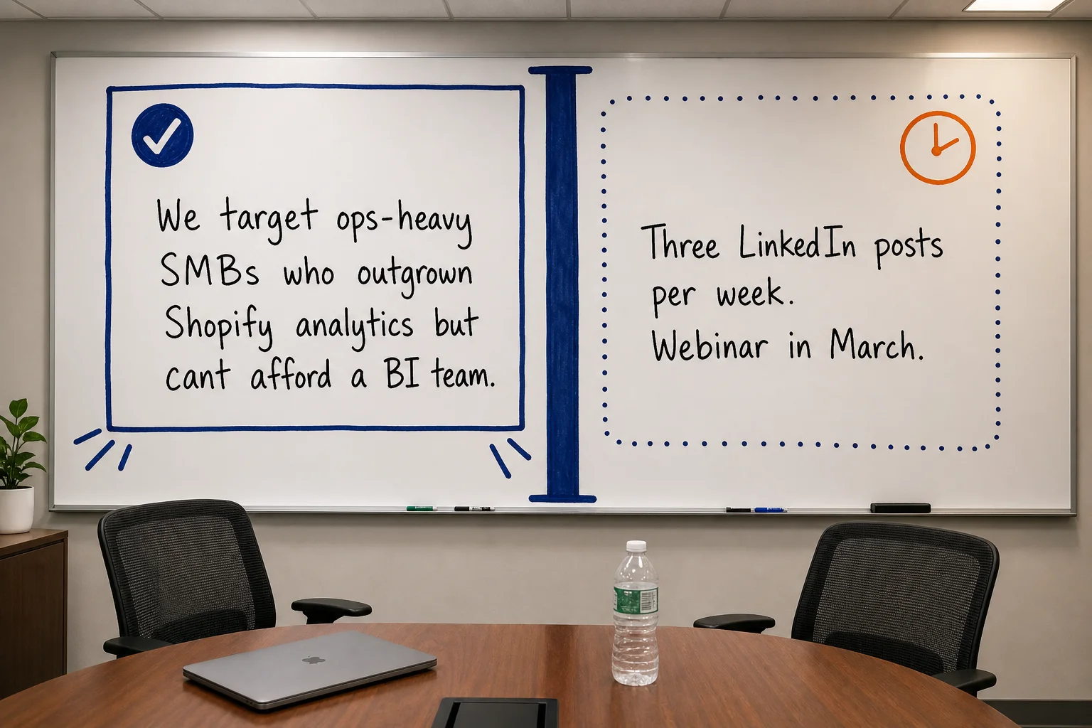 A strategy statement holds the whole plan up.