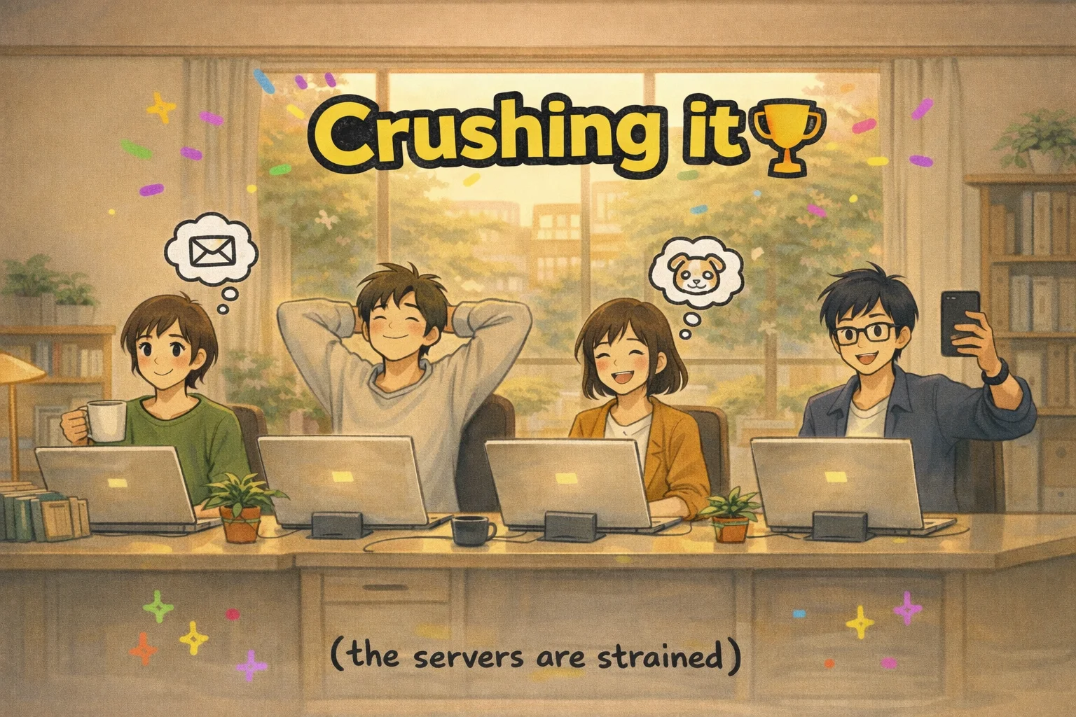 Millions of users discovered AI's most powerful feature: making their coworkers look like they live in a Hayao Miyazaki film.