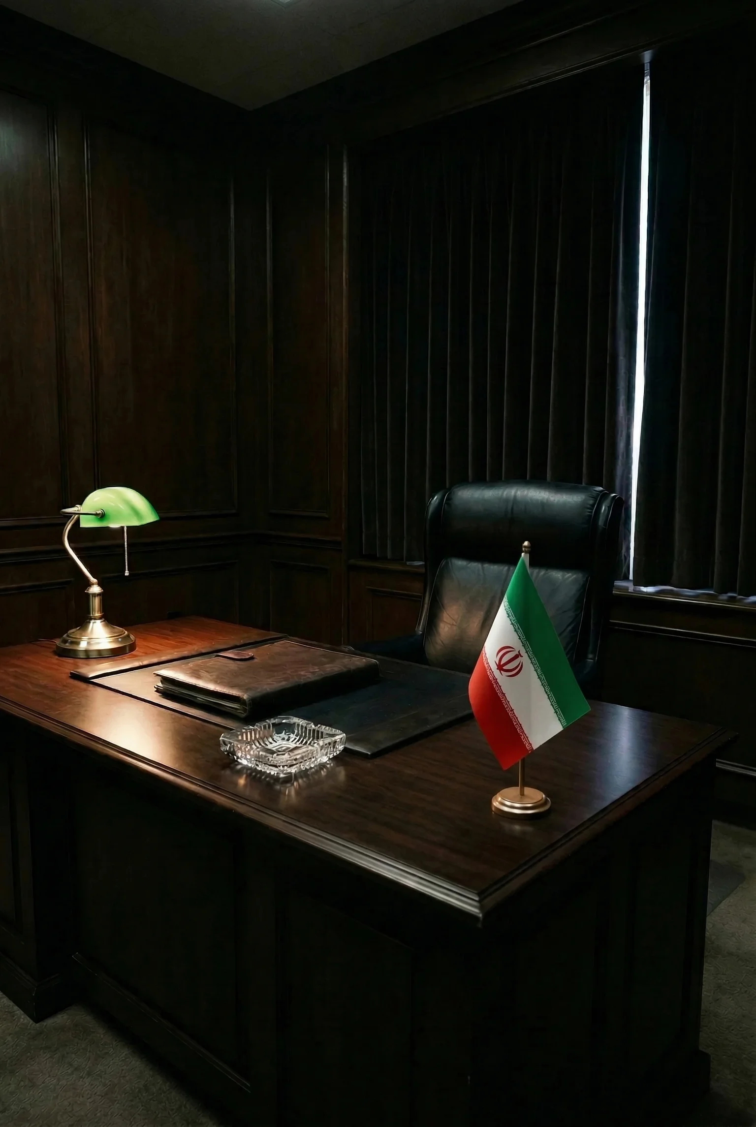 The office remains operational. The chair is still warm.