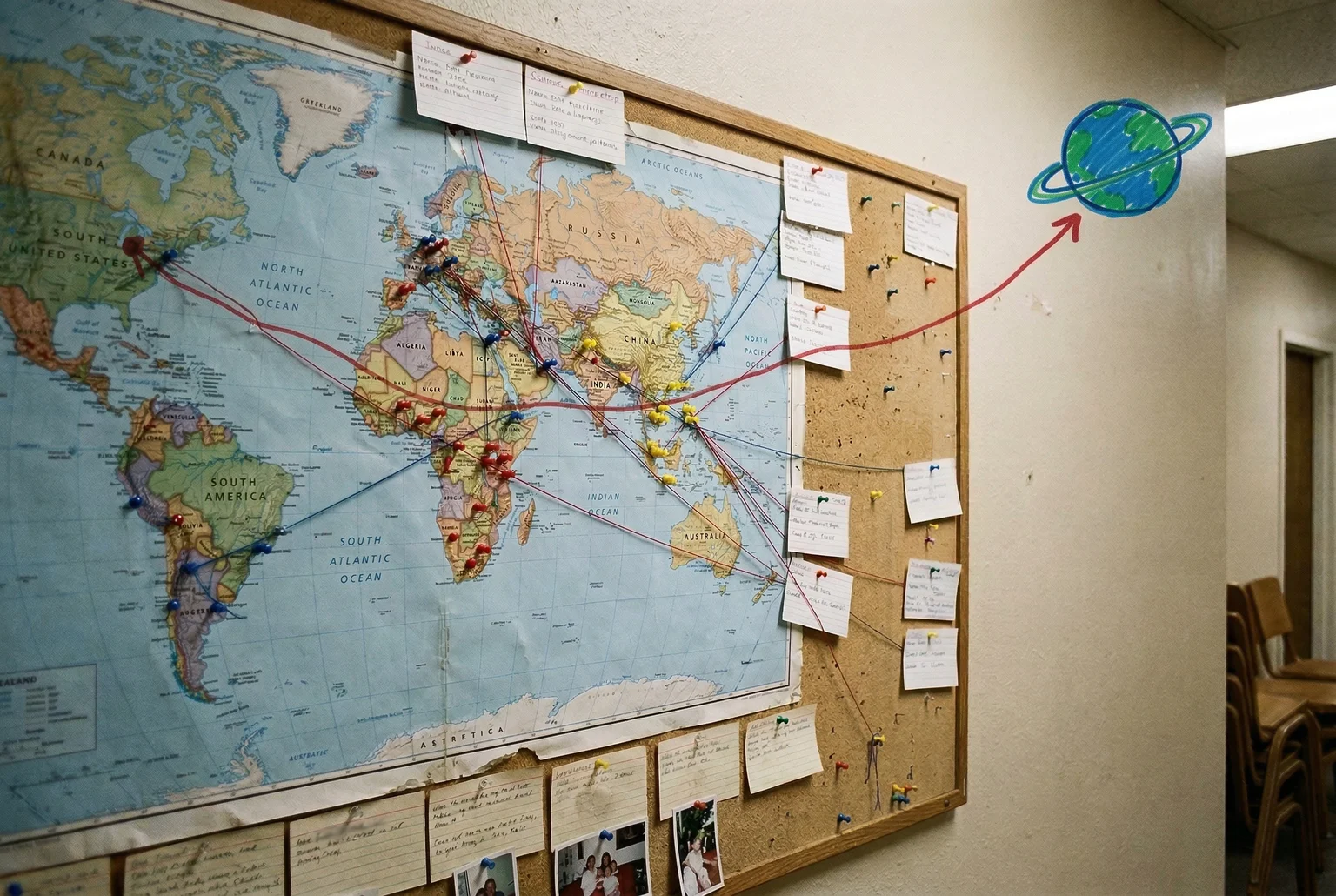 The missions committee will need a longer piece of string.