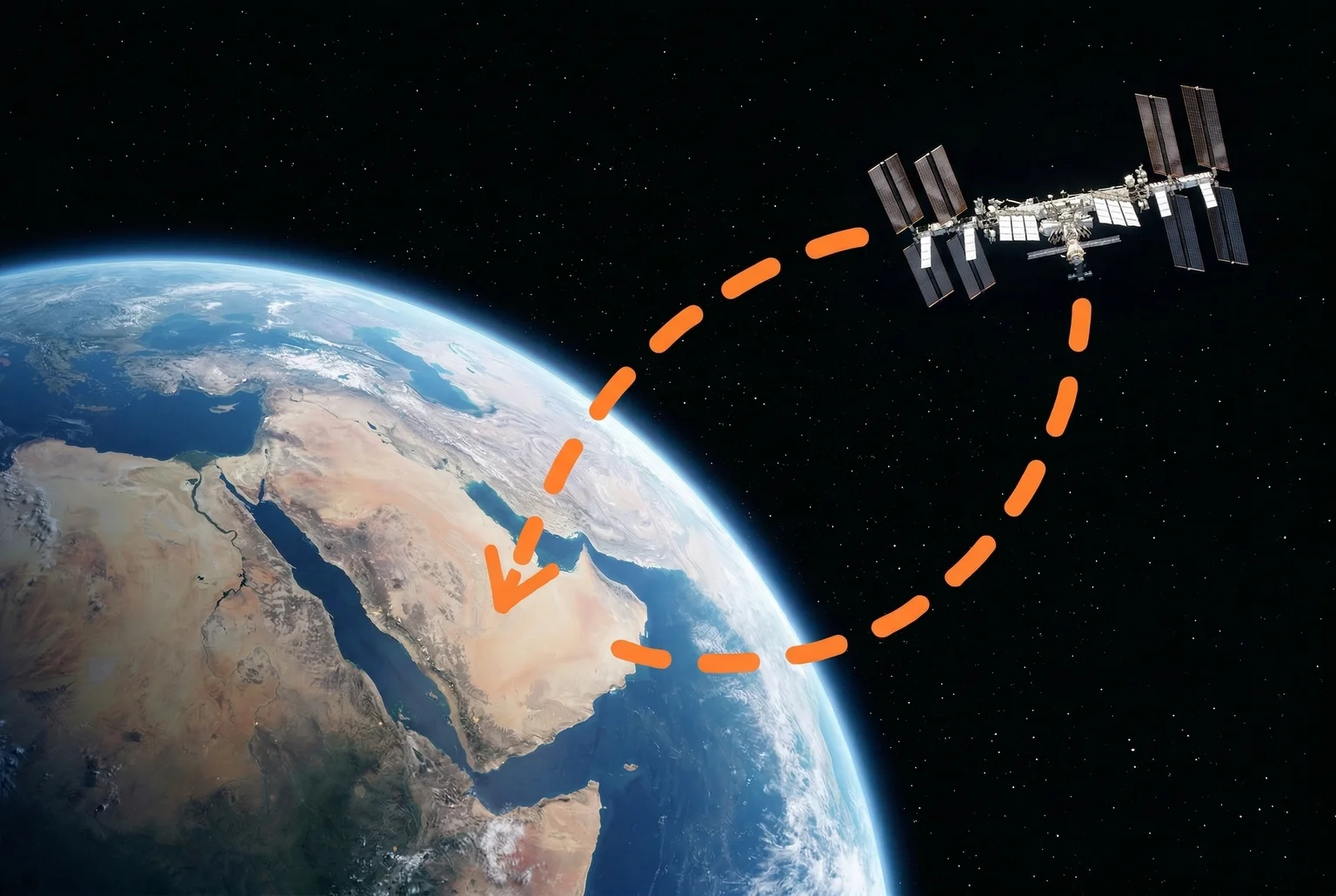 When Malaysia's first astronaut reached the ISS during Ramadan, scholars had to figure out where exactly Mecca was from 250 miles straight up.